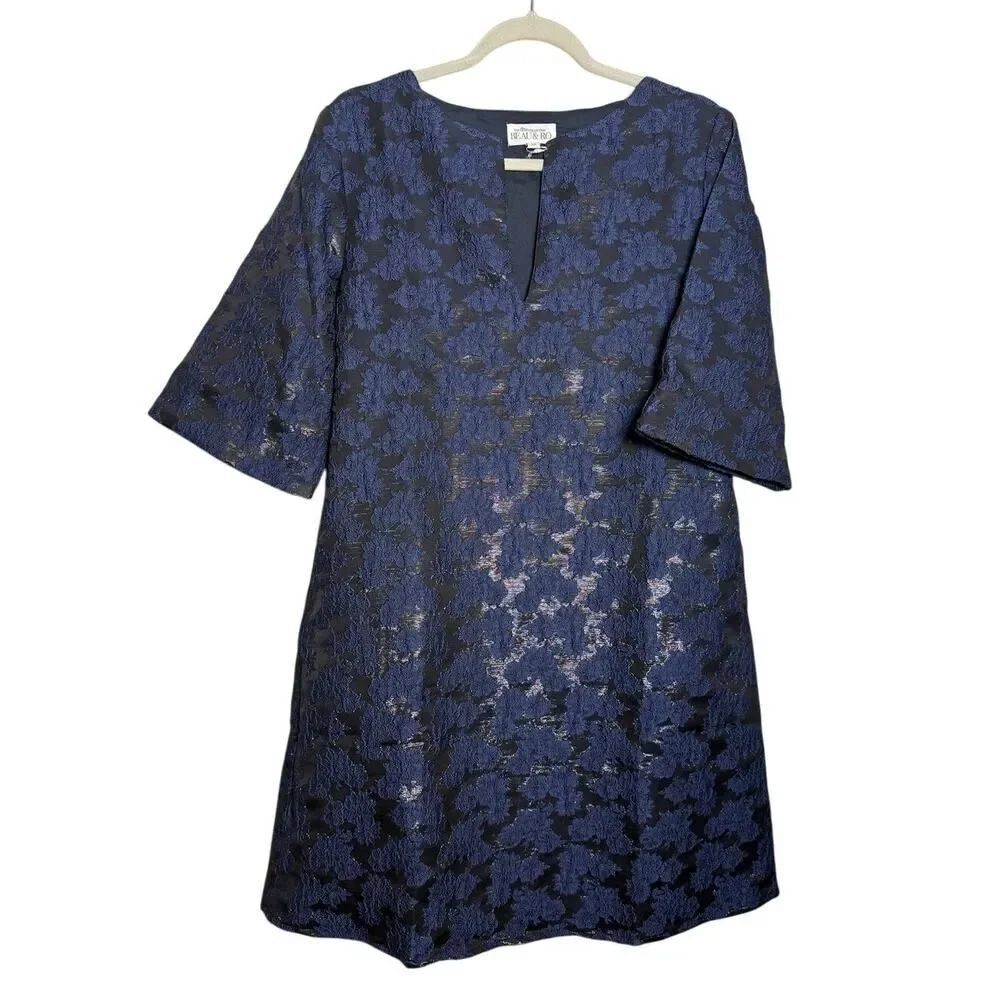 NWOT Beau & Ro Cornelia Mini Dress in Midnight Women’s Sz. M - Picture 2 of 6